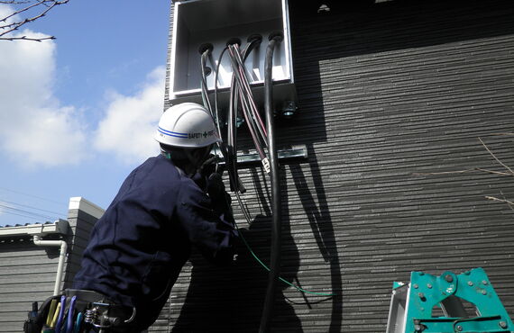 宇城市で電気工事会社の求人、経験者募集　株式会社深川電設